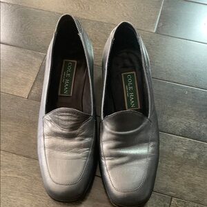 Cole Haan women silver Loafers